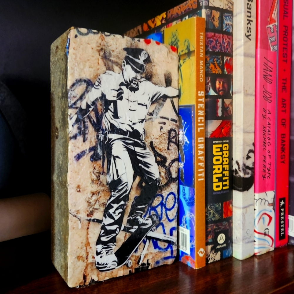 My first Industrial Brick BookEnd Ever!!! What do YouThink? I♡f*ckSh*t